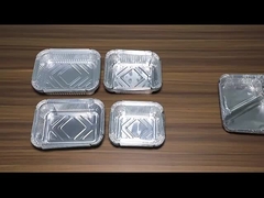 Folha de alumínio Catering Serving Trays Takeaways Disponível Alumínio Food Tray