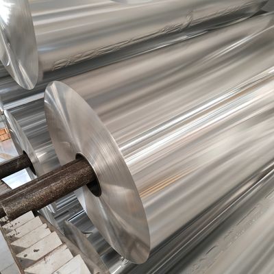Hydrophilic Aluminum Foil Jumbo Roll 1100 1120 3102 8011 Air Conditioner Heat Exchange Foil