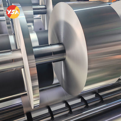 8011 O Temper Aluminum Foil Roll 55-70 Micron Flexible Duct Insulation Foil