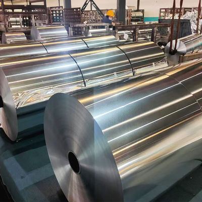 Certified Alloy Aluminum Foil Roll Cutting Service Food Packaging Insulation Wrap