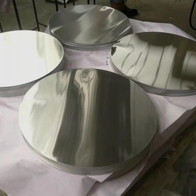 800mm Dia 5052 5083 5754 6061 Aluminum Circle Plate 0.2mm Thickness Custom Size High Flatness Burr Free Edge Food Grade