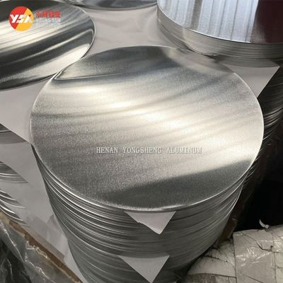 1050 Círculo de alumínio utensílios de cozinha luzes personalizadas Diâmetro alto Plantabilidade Borro livre de borda Grau alimentar