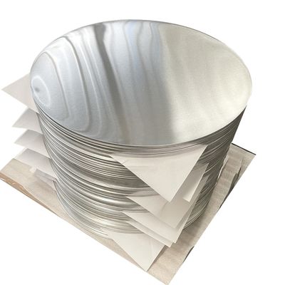Disco de Alumínio 1000mm 1050 1060 1100 Tamanho Personalizado Alta Planicidade Borda Sem Rebarbas Grau Alimentício Industrial