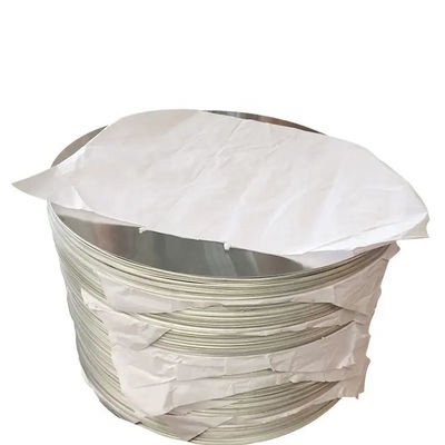 Folha redonda de disco de alumínio circular 1050 1060 1100 8011 Folha de metal