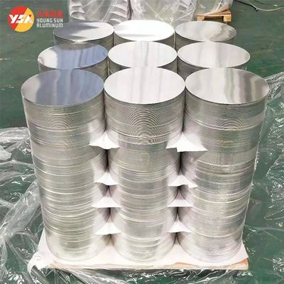 Colour Coated PE PVDF Aluminium Circle Disc Round Shape Custom Size High Flatness Burr Free Edge Food Grade