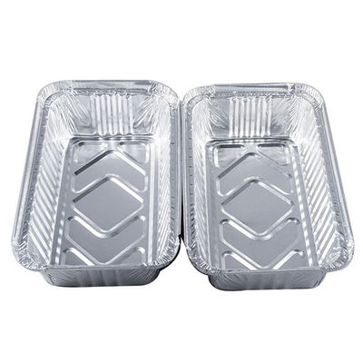 6.8 Oz Mini Cup Rectangular Disponível de Alumínio Folha de Bolo Pan Pan
