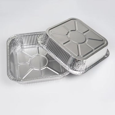 Large Supply Takeaway Food Packaging Container Alumínio folha de panela Armazenamento de alimentos