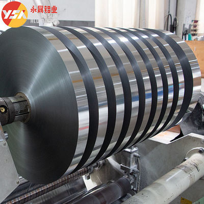 20-90mm AL/PET/AL Folha de alumínio laminada de dois lados para dutos HVAC
