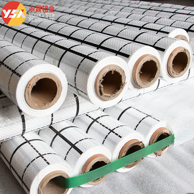 Impressão de tecidos tecidos + PE extrudindo preto e branco