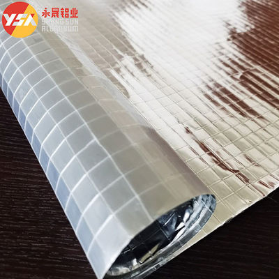 Folha de alumínio+malha de fibra de vidro+PE Barreira de vapor Material de isolamento térmico