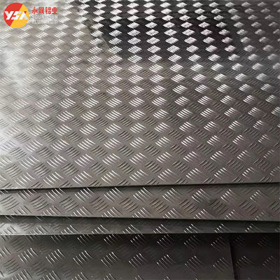 3003 Aluminum Checker Plate Sheet 5754 Embossed Aluminum Tread Plate for Anti Slip Stairs
