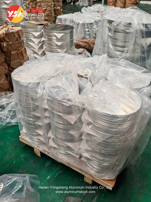3000 série Alumínio Circulo utensílios de cozinha H14 Diâmetro personalizado Alta Planura Burr livre de borda Grau alimentício