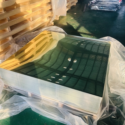 1070 industrial alumínio puro espelho de alumínio de alta refletividade comprimento e largura podem ser personalizados