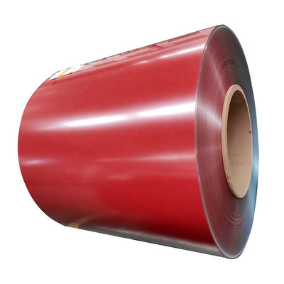 Bobina de Alumínio Colorido para Calha 1060 3003 3004 Liga Revestimento PE PVDF 0.5mm 0.6mm Largura Personalizada 505mm 610mm