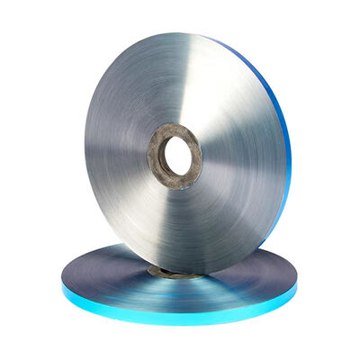 Filme de poliéster de folha de alumínio laminado AL/PET EMAA, fornecendo tração para blindagem de cabos, embalagens industriais e isolamento térmico