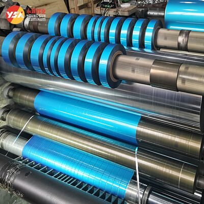 Hot Melt Adhesive Aluminum Foil Laminated Polyester Film Aluminum Film Al PET Polyester Film Free Sample for Cable Shielding