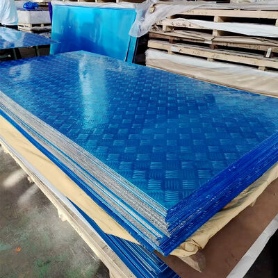 6061 5052 Stucco Embossed Aluminum Diamond Plate Sheet 3003 H14 Aluminum Checker Plate