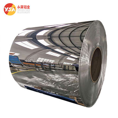 Bobina de Chapa de Alumínio Espelhada Ecológica 1050 3003 0.3-3mm Painel Decorativo com Refletividade de 85-95%