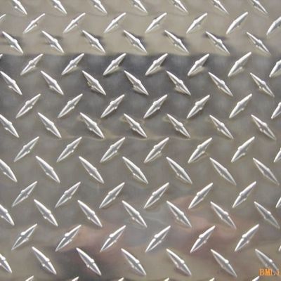 Corte feito sob encomenda 1xxx 3xxx 5xxx 6xxx 8xxx Diamond Embossed Aluminum 1.0mm