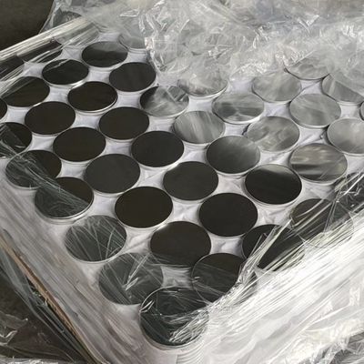 Desenho profundo 3003 Alumínio círculo em branco utensílios de cozinha personalizados Diâmetro alto planosidade Burr livre borda grau alimentício