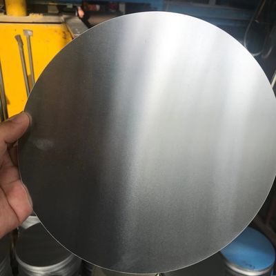 Liga 1060 Disco Redondo de Alumínio para Estampagem Profunda Liso Iluminação Industrial Tamanho Personalizado Alta Planicidade Sem Rebarbas Grau Alimentício