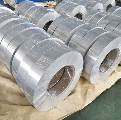 Bobina de Alumínio Anodizado 1050 H24 0,13 mm Dobra Puncionamento Alta Resistência à Tração Cortada