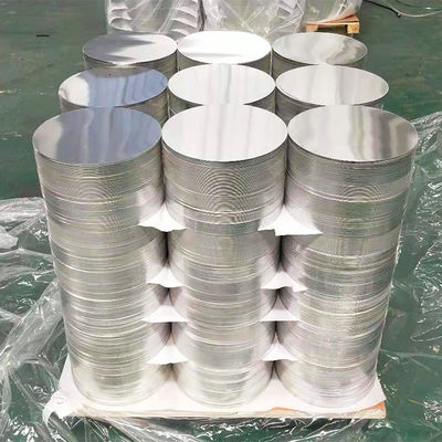 Non Stick Pot 1050 1060 3003 Alloy Aluminum Circles Cooking Utensils Custom Size High Flatness Burr Free Edge Food Grade