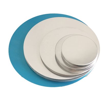 H14 Disco de alumínio para utensílios de cozinha 1070 Folha refletora ASTM B209 Tamanho personalizado Alta planície livre de bordas de borbulha Grau alimentar