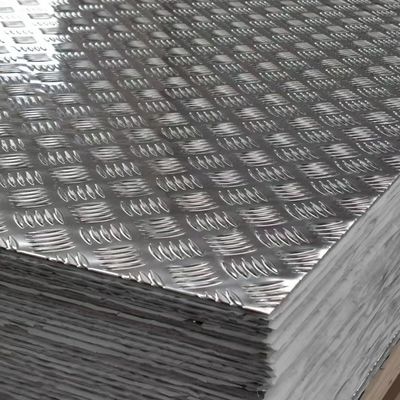 Custom1xxx 3xxx 5xxx 1.0mm Diamond Embossed Aluminium Checkered Sheet Cutting Welding Services Included