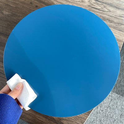 Disco de alumínio para panelas T351 com revestimento colorido H18 acabamento bruto tamanho personalizado alta planicidade borda sem rebarbas grau alimentício