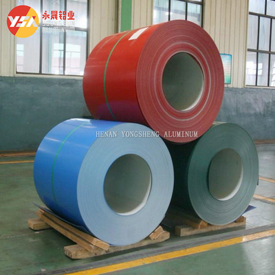 High Glossy Painted Aluminum Coil Customized Width 100-1600mm 3.0mm