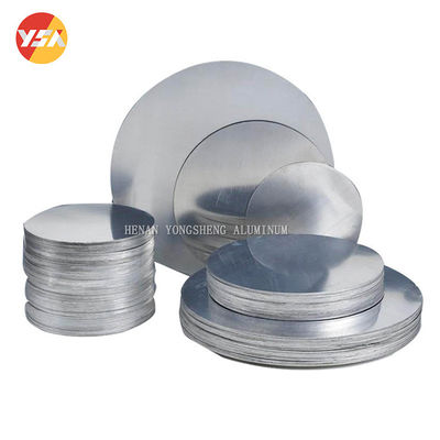 1060 H18 Placa de disco de alumínio circular 1100 1050 3003 Pan Cookware Custom Diâmetro de alta planície de borra livre de borra Grau alimentar