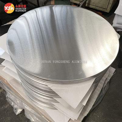 Disco Redondo de Alumínio de 2 mm para Sublimação 1050 1060 1100 3003 8011 Panelas e Utensílios de Cozinha Tamanho Personalizado Sem Rebarbas Grau Alimentício
