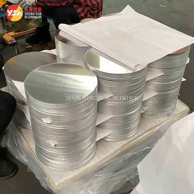 Disco de Alumínio Liga 3003 Série 3000 para Utensílios de Cozinha Tamanho Personalizado Alta Planicidade Borda Sem Rebarbas Grau Alimentício